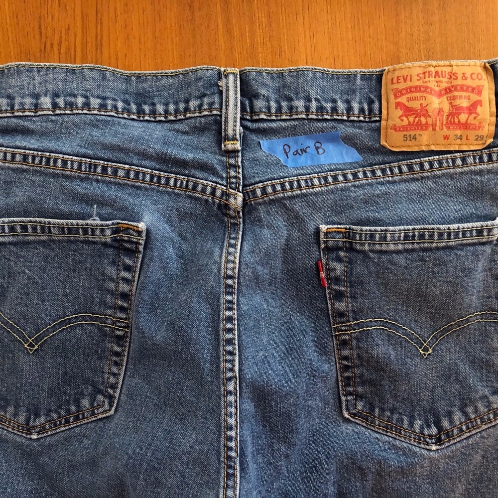 Mens Levi 314 Jeans ( pair B)